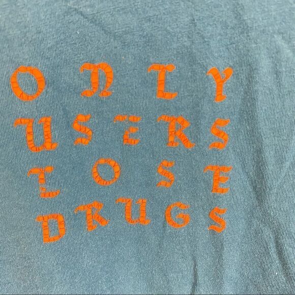 Cooke Collective “Only Users Lose Drugs” T-Shirt S - Picture 7 of 8
